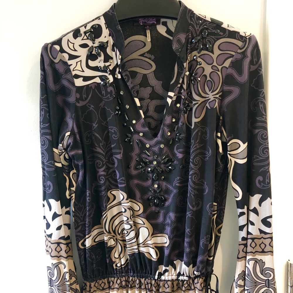 Hale Bob 100% silk blouse